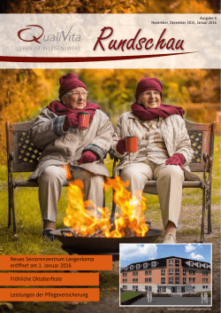 Neues Seniorenzentrum Langenkamp er&ouml;ffnet am 1. Januar 2016
