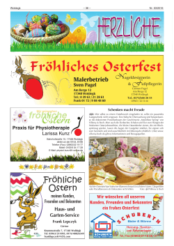 Fröhliches Osterfest