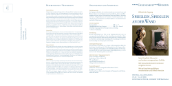 Detailprogramm Flyer PDF - Forum Gesundheit und Medizin