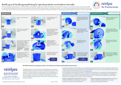 Handlungsempfehlung Feuchttuchspender - reintjes