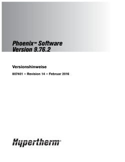 Phoenix™ Software Version 9.76.2