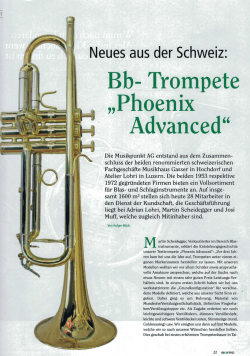Bb- Trompete "Phoenix Advanced"