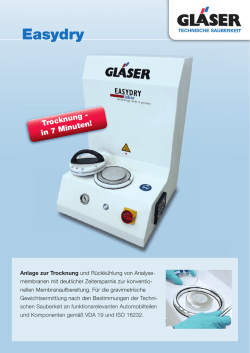 Easydry - Glaeser Gmbh