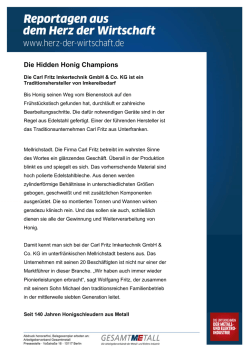 Die Hidden Honig Champions