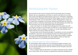 Heimt&uuml;ckischer Husten