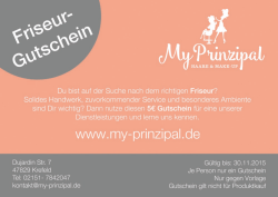 Du bist auf der Suche nach dem richtigen Friseur? Solides