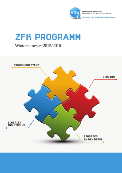 Herzlich Willkommen beim ZfK!