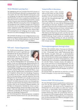 Neuer Blended-Learning-Kurs