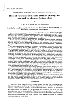 Effect of various combinations 0f trellis, pruning, and - Vitis-vea