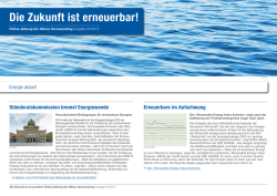 Online-Zeitung 2 / 2015 - Die Zukunft ist erneuerbar
