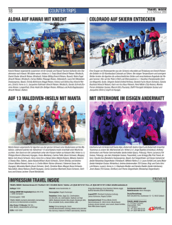 COUNTER TRIPS 18 IMPRESSUM TRAVEL INSIDE ALOHA AUF