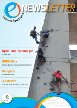 BUDO-Gala Sport- und Ferienlager Königlich