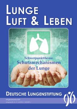 Lunge Luft und Leben Ausgabe 2 2015