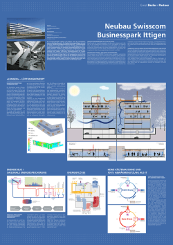 Neubau Swisscom Businesspark Ittigen Plakat