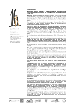 Pressemitteilung - SoVD-Landesverband Niedersachsen eV