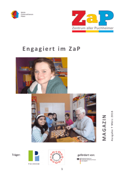 Engagiert im ZaP - ZaP