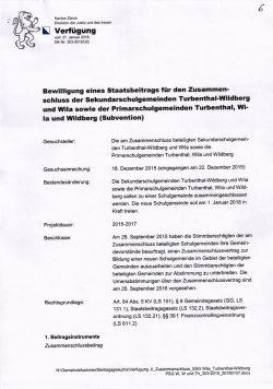 Unterstützungsverf. Volksschulgemeinde mittleres