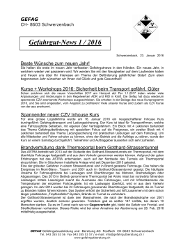 Newsletter-1-2016 - gefahrgutberatung.ch