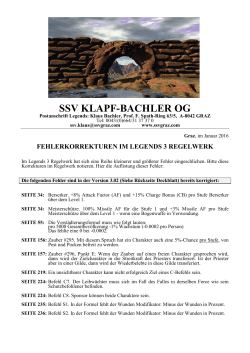 SSV KLAPF-BACHLER OG
