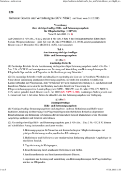 HBPfVO - Bezirksregierung D&uuml;sseldorf