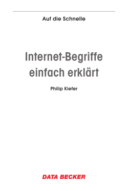 Internet-Begriffe einfach erkl&auml;rt
