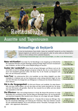 Ausritte