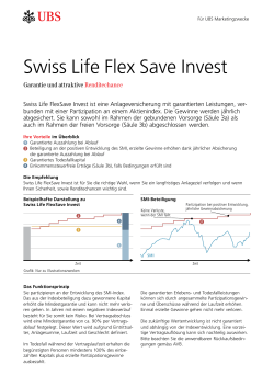 Swiss Life FlexSave Invest
