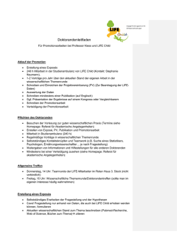 Doktorandenleitfaden