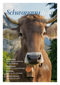 Schwangau Info Juli 2015 herunterladen