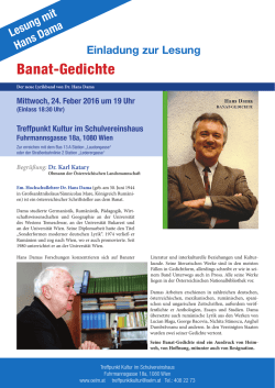 Banat-Gedichte