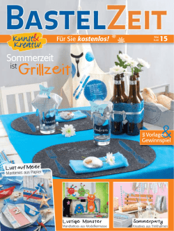 Bastelzeit Magazin Mai Juni 2015