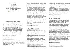 Novene Palmsonntag München PDF