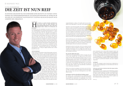 DIE ZEIT IST NUN REIF