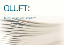 D&uuml;rfen wir uns kurz vorstellen?