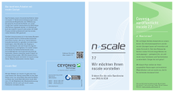 Kundeninfo nscale 7.7 - Ceyoniq Technology GmbH