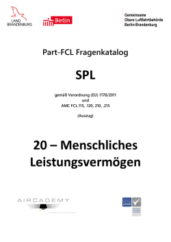 SPL 20 &ndash; Menschliches Leistungsverm&ouml;gen