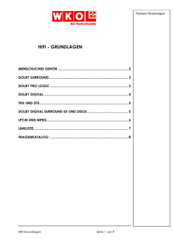 hifi - grundlagen - Elektrohandelsprofi