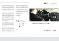 DIQ Infoheft 2014 - Deutsches Institut für Qualitätsförderung
