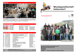 Herzliche Gratulation N&auml;chste Anl&auml;sse www.mg