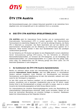 ITN Regulativ eff. 08/2015