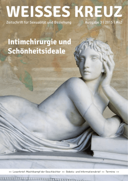 Intimchirurgie und Sch&ouml;nheitsideale