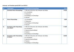 PDF Leistungs- und Preislisten