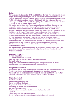 Infos Reise 2 - Gerhard Hero Steiner