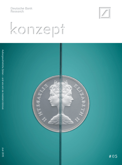 KONZEPT Ausgabe 05 - Deutsche Bank Research