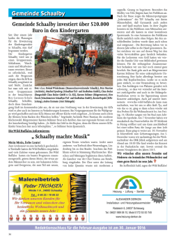 Suedangeln Rundschau Teil 2 6/2015
