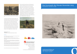 Das Kunstwerk des Monats November 2015