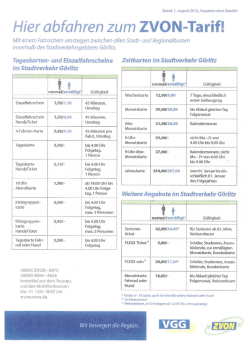 Hier abfahren zum ZVON-Tarif!