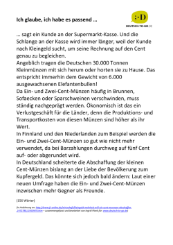 Ich glaube, ich habe es passend &hellip; &hellip; sagt ein - deutsch-to