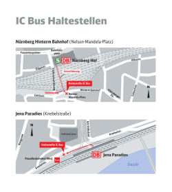 Haltestellen N&uuml;rnberg