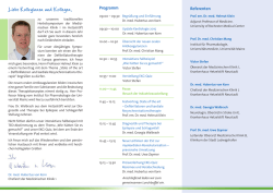 Herbstsymposium 2015 - Krankenhaus Hetzelstift Neustadt